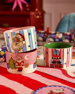 Merry Icons Nibble Bowls - Set Of 3
