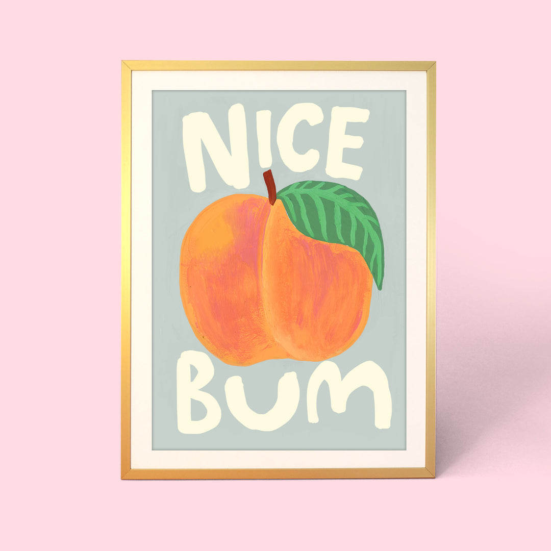 Nice Peachy Bum Print – Eleanor Bowmer