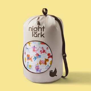 Eleanor Bowmer x Night Lark® Happy Dogs Coverless Duvet Set