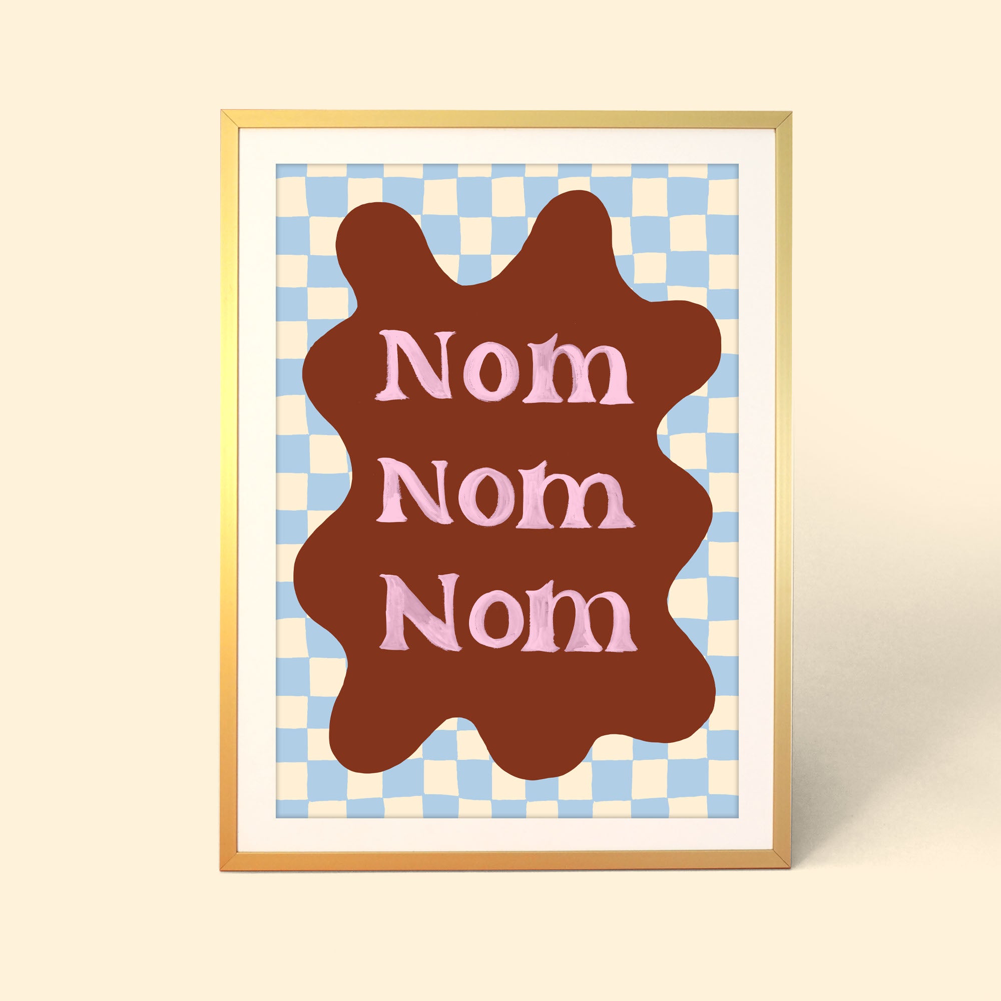 Nom Nom Nom Print Eleanor Bowmer