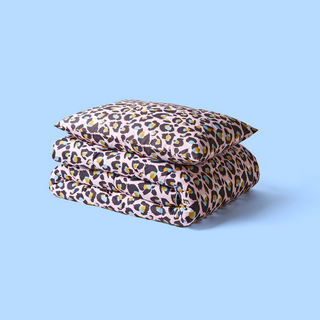 Eleanor Bowmer x Night Lark® Leopard Coverless Duvet Set