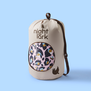 Eleanor Bowmer x Night Lark® Leopard Coverless Duvet Set