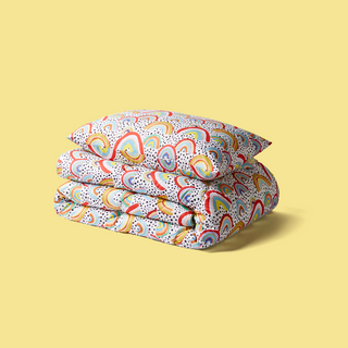 Eleanor Bowmer x Night Lark® Rainbow Coverless Duvet Set