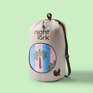 Eleanor Bowmer x Night Lark® Electric Coast Coverless Duvet Set