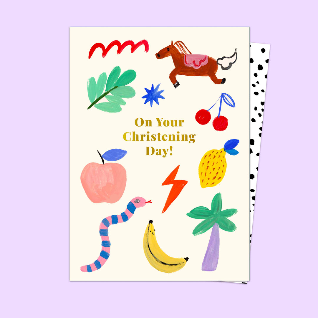 On Your Christening Day Card