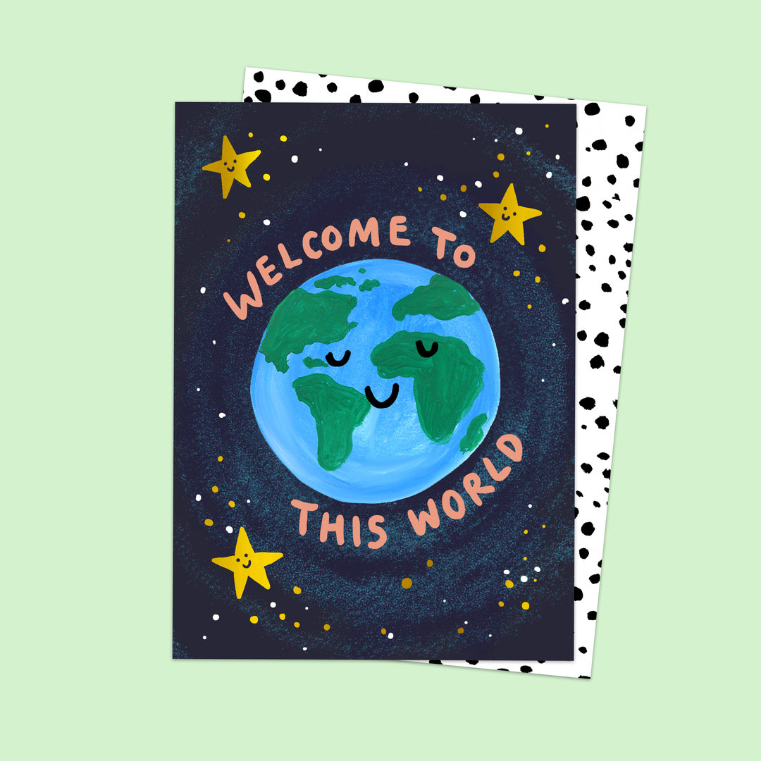 Welcome to this World Card