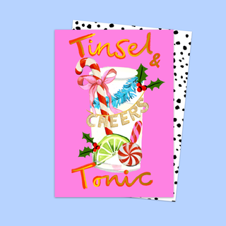Tinsel & Tonic Card