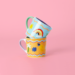 Teddy Bear Love You Mugs - Set of 2