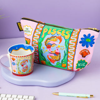 Pisces Zodiac Keyring