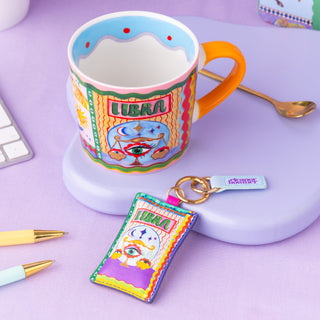 Libra Zodiac Keyring