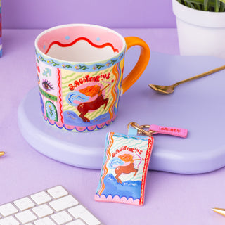 Sagittarius Zodiac Keyring