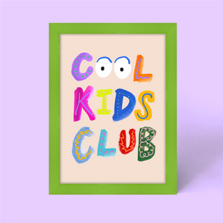 Cool Kids Club Framed Print