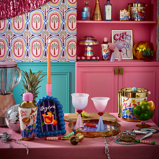 Lips Tinted Wine Glasses - Set of 2