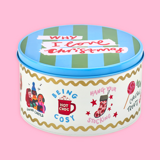 Why I Love Christmas Cake Tins - Set of 2