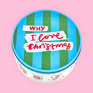 Why I Love Christmas Cake Tins - Set of 2