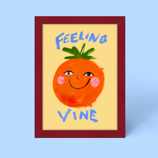 Feeling Vine Framed Print