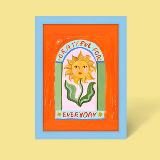 Grateful For Everyday Framed Print
