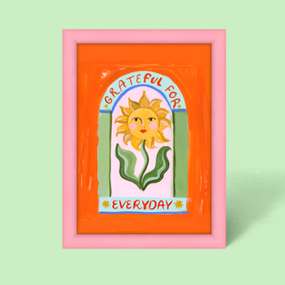 Grateful For Everyday Framed Print