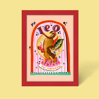 Leo Zodiac Framed Print