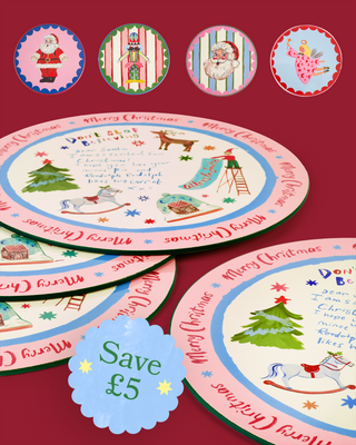 Christmas Placemat & Coaster Bundle