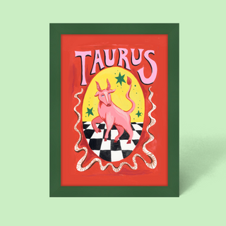 Taurus Zodiac Framed Print