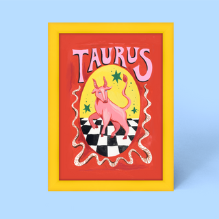 Taurus Zodiac Framed Print