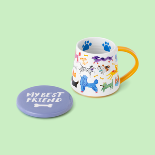 Cool Dog Club Mug & Coaster