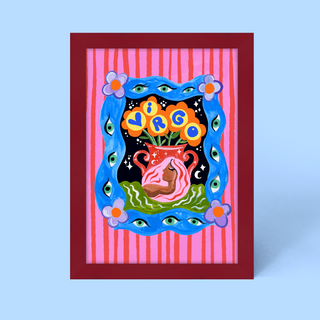 Virgo Zodiac Framed Print
