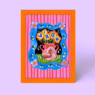 Virgo Zodiac Framed Print