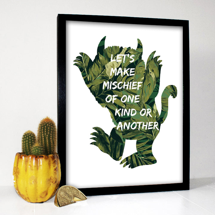 Where The Wild Things Are Print