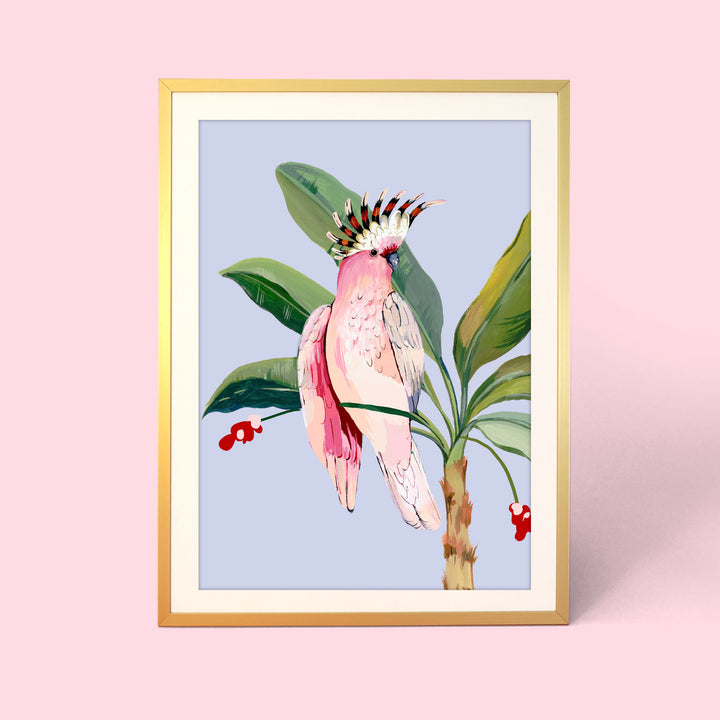 Bird of Paradise Palms Print