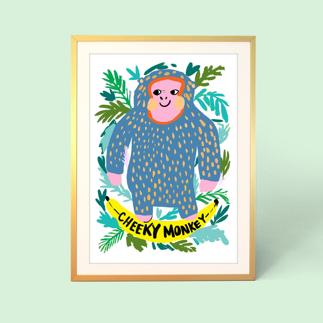 Cheeky Monkey Print