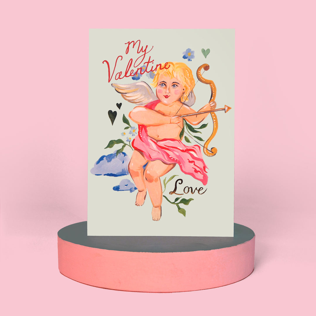 Cupid Valentine Card