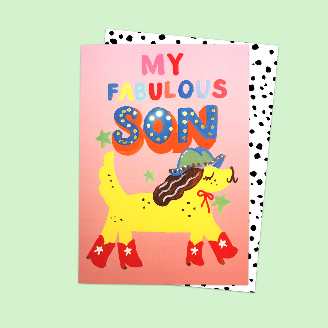 Fabulous Son Card