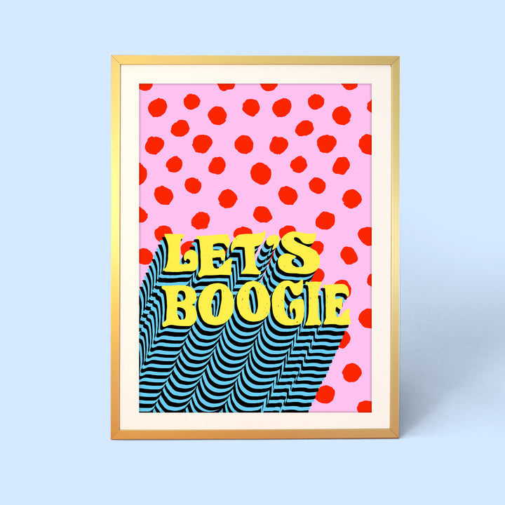 Let's Boogie Print