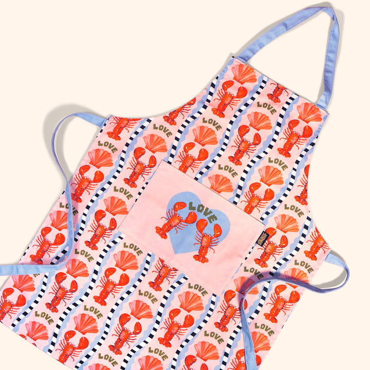 Lobster Love Adult's Apron