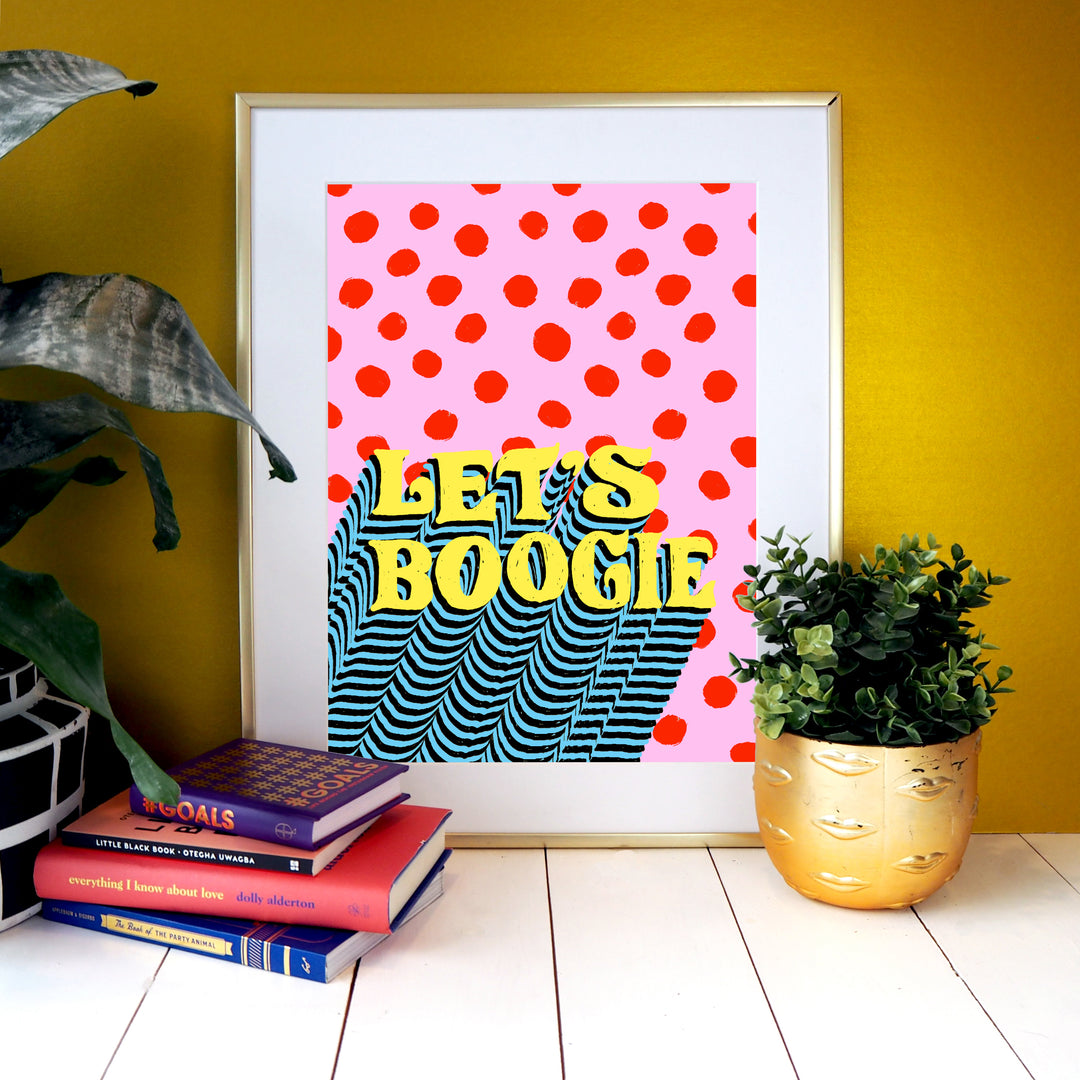 Let's Boogie Print