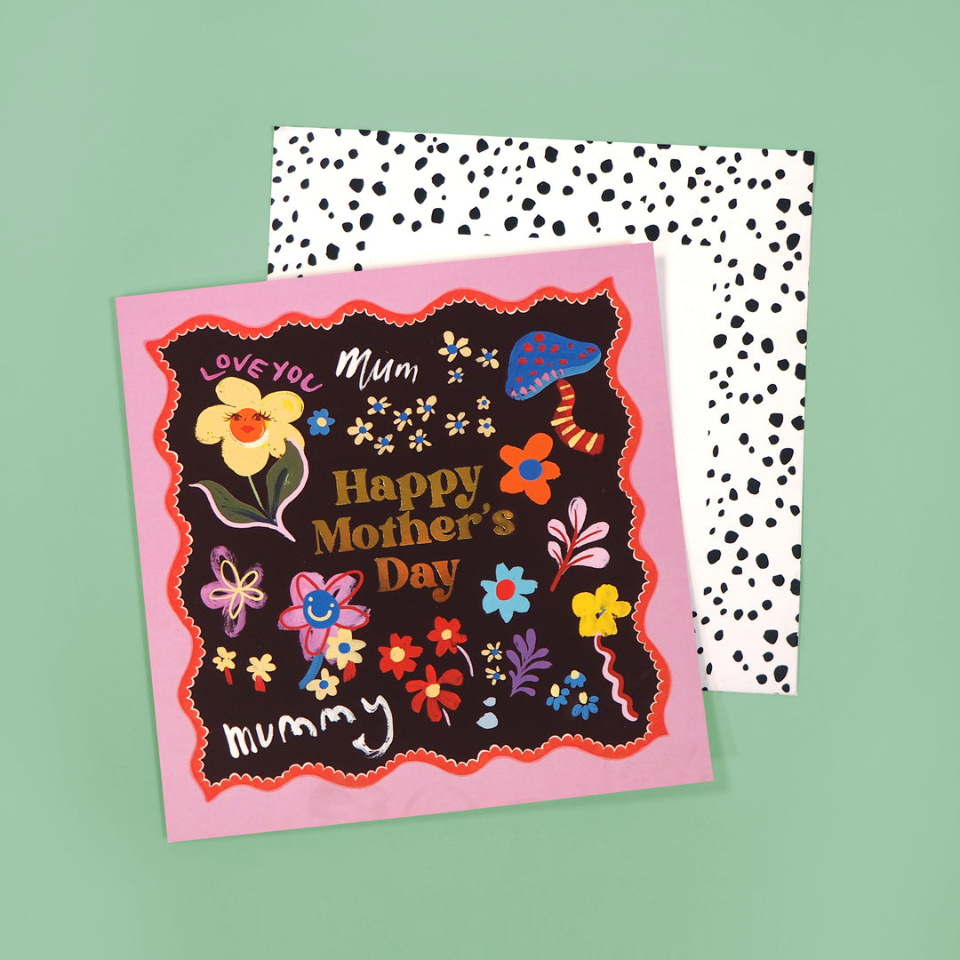 Mother's Day Daisy Floral Card