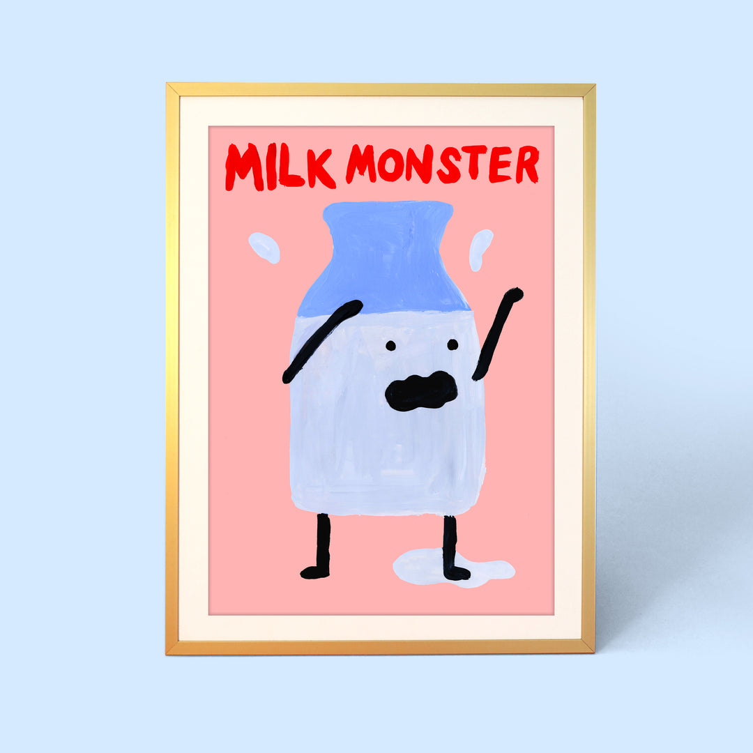 Milk Monster Print