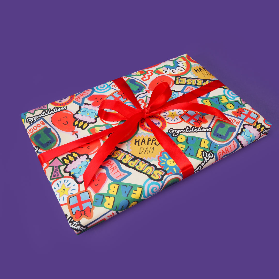 Boogie Bumpers Gift Wrap