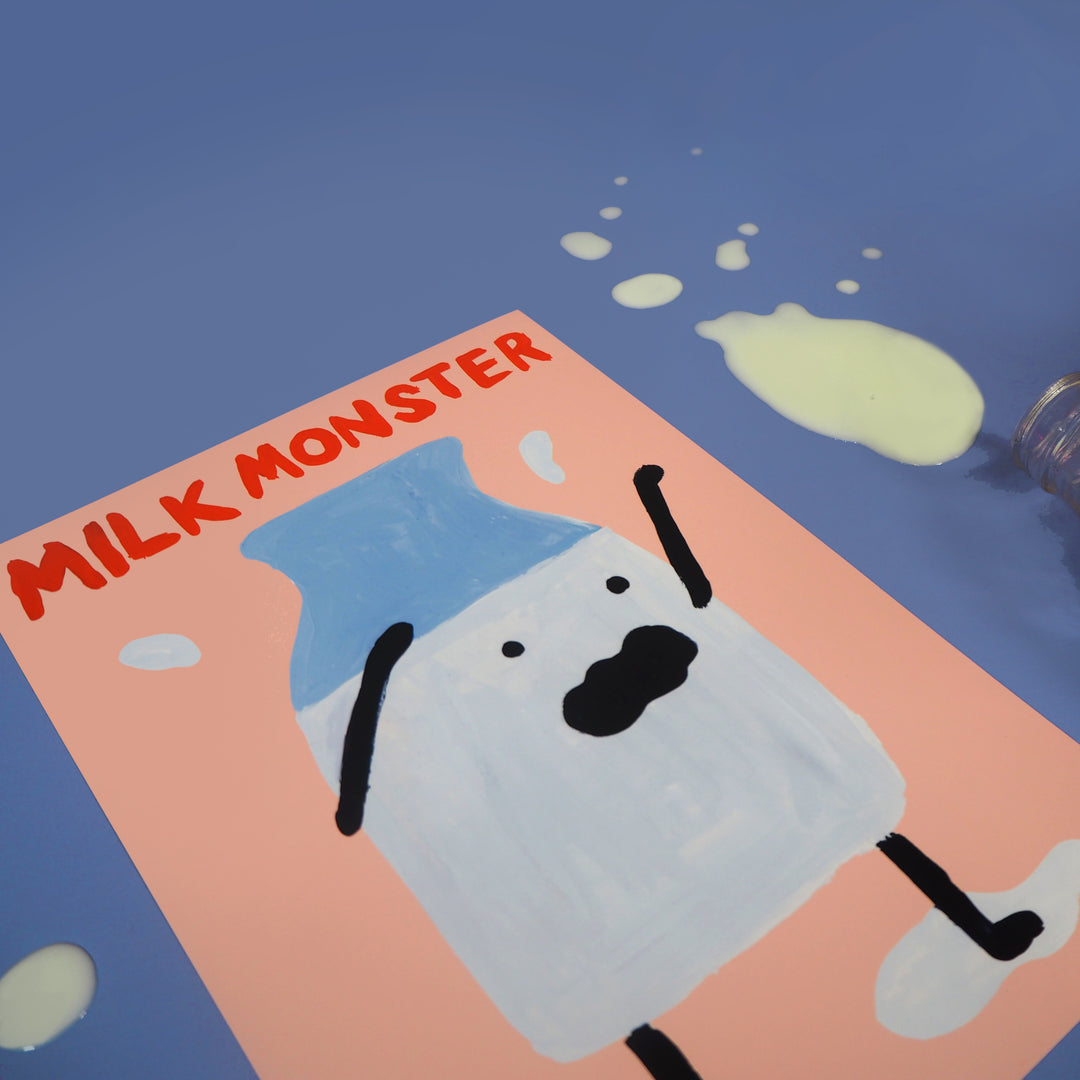 Milk Monster Print