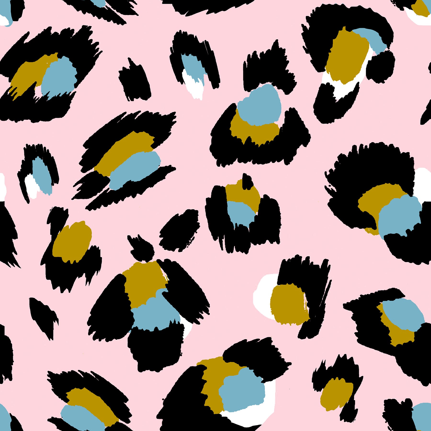 Pink Leopard Wallpaper – Eleanor Bowmer