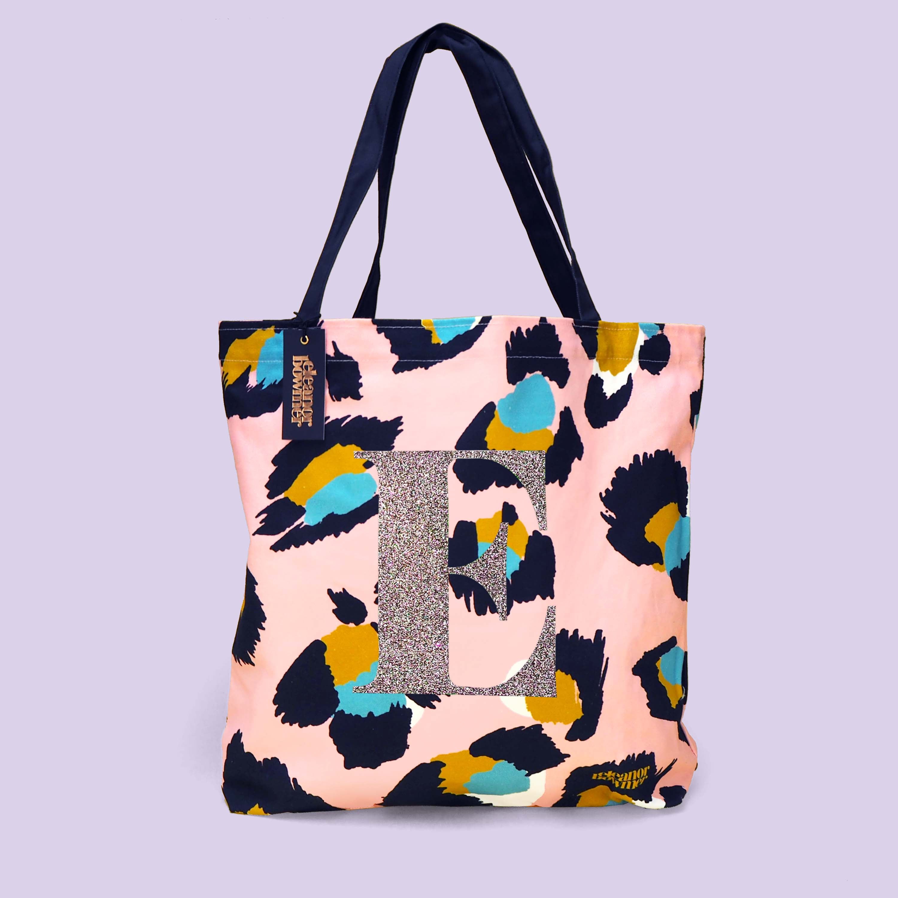 Pink Leopard Print Tote Bag – Eleanor Bowmer