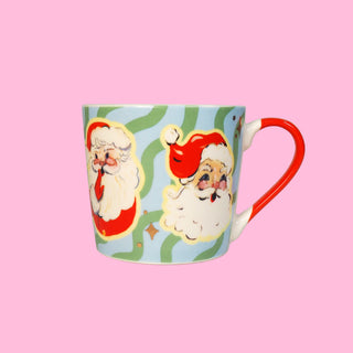 Retro Santa Christmas Mug