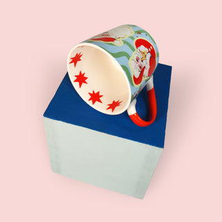 Retro Santa Christmas Mug