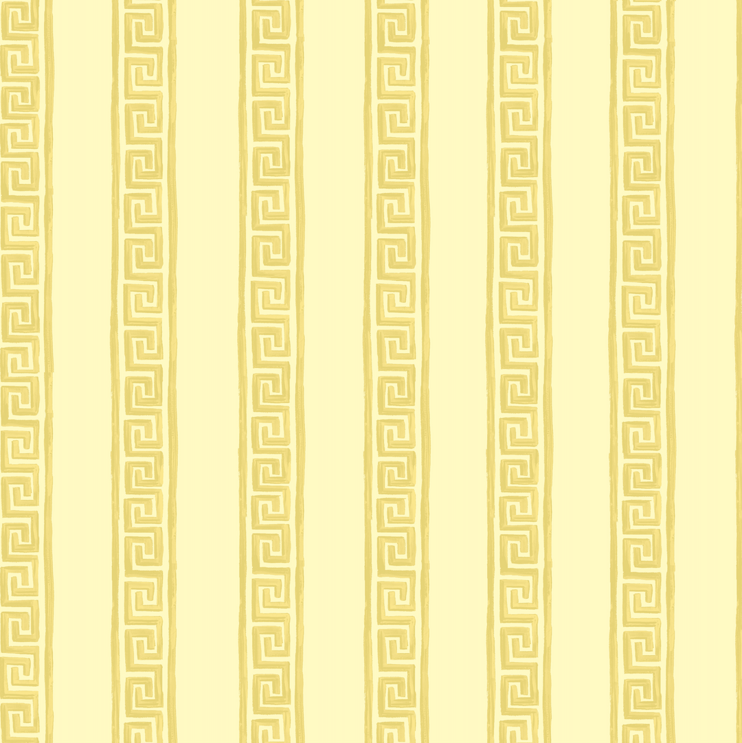 Roman Stripe Sunshine Wallpaper