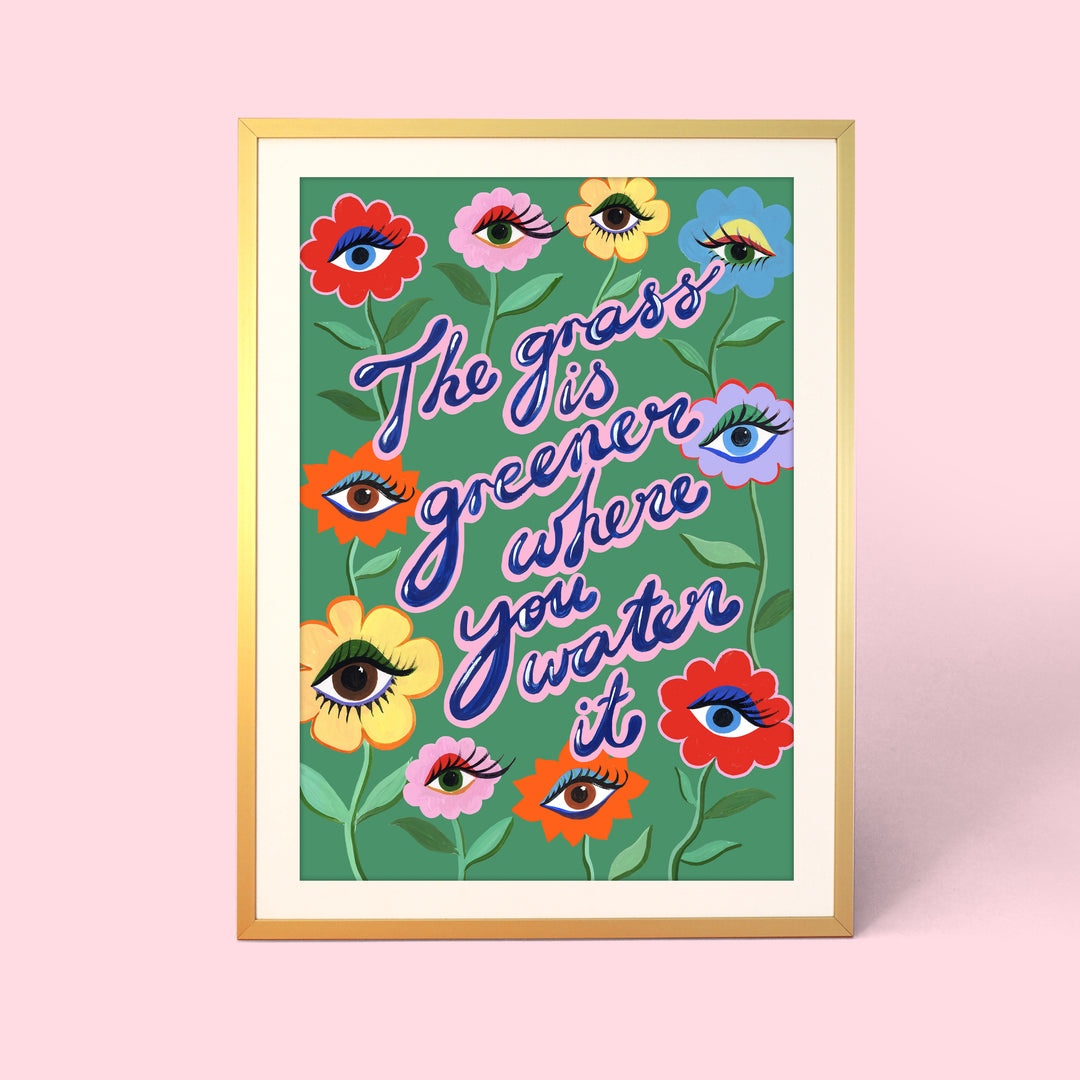 The Grass Is Greener Print