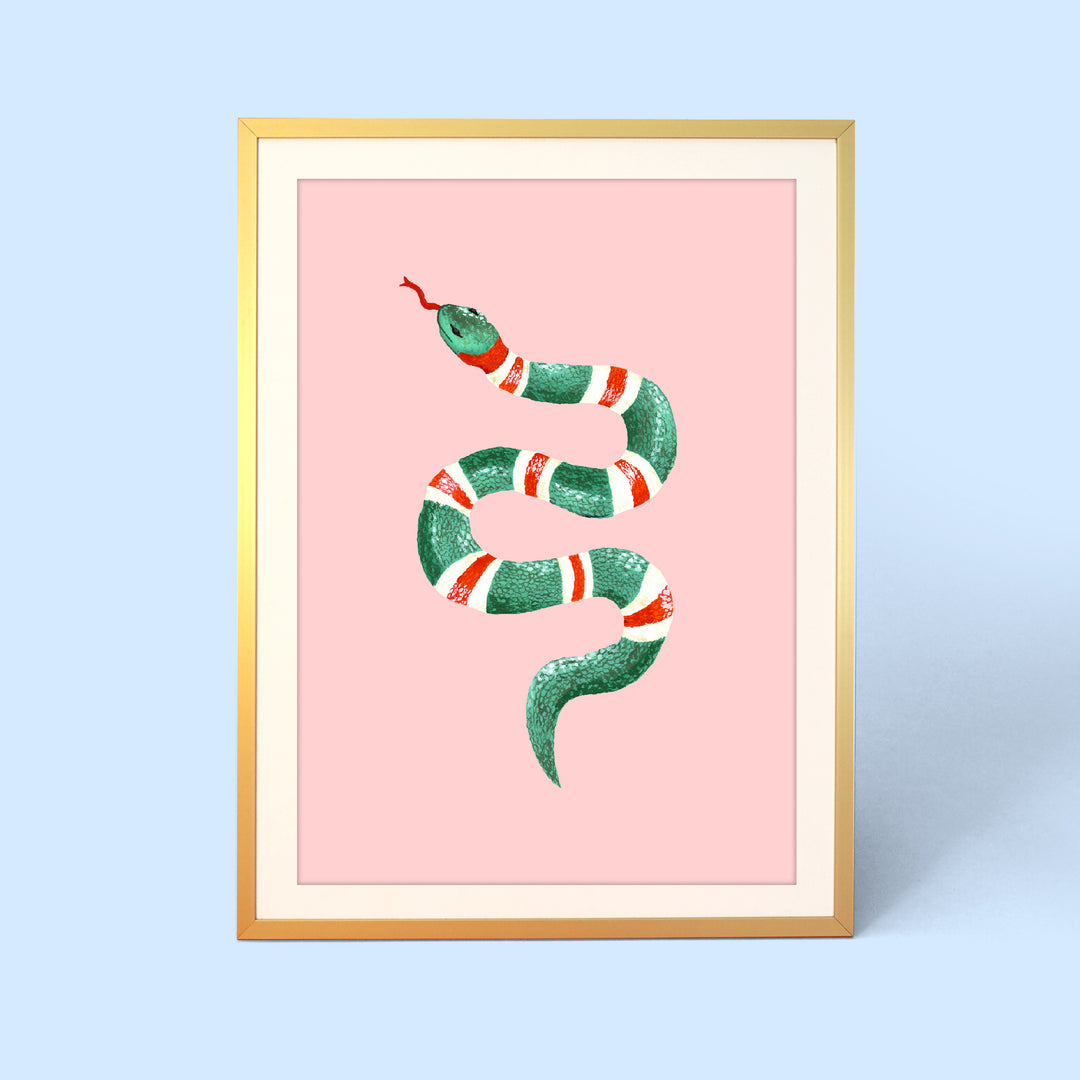 Vacay Snake Print