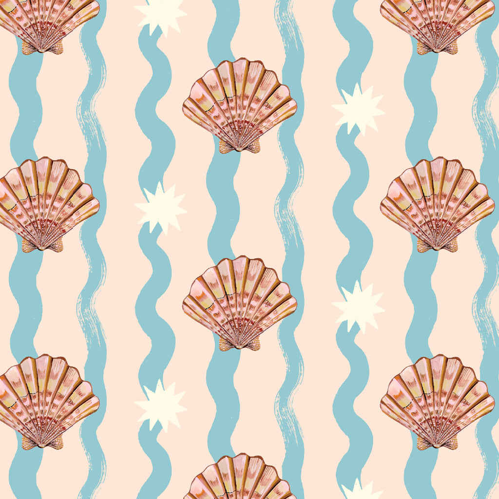 Seashells Wallpaper Sample – Eleanor Bowmer
